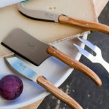 Laguiole Mini Cheese Set – Olivewood