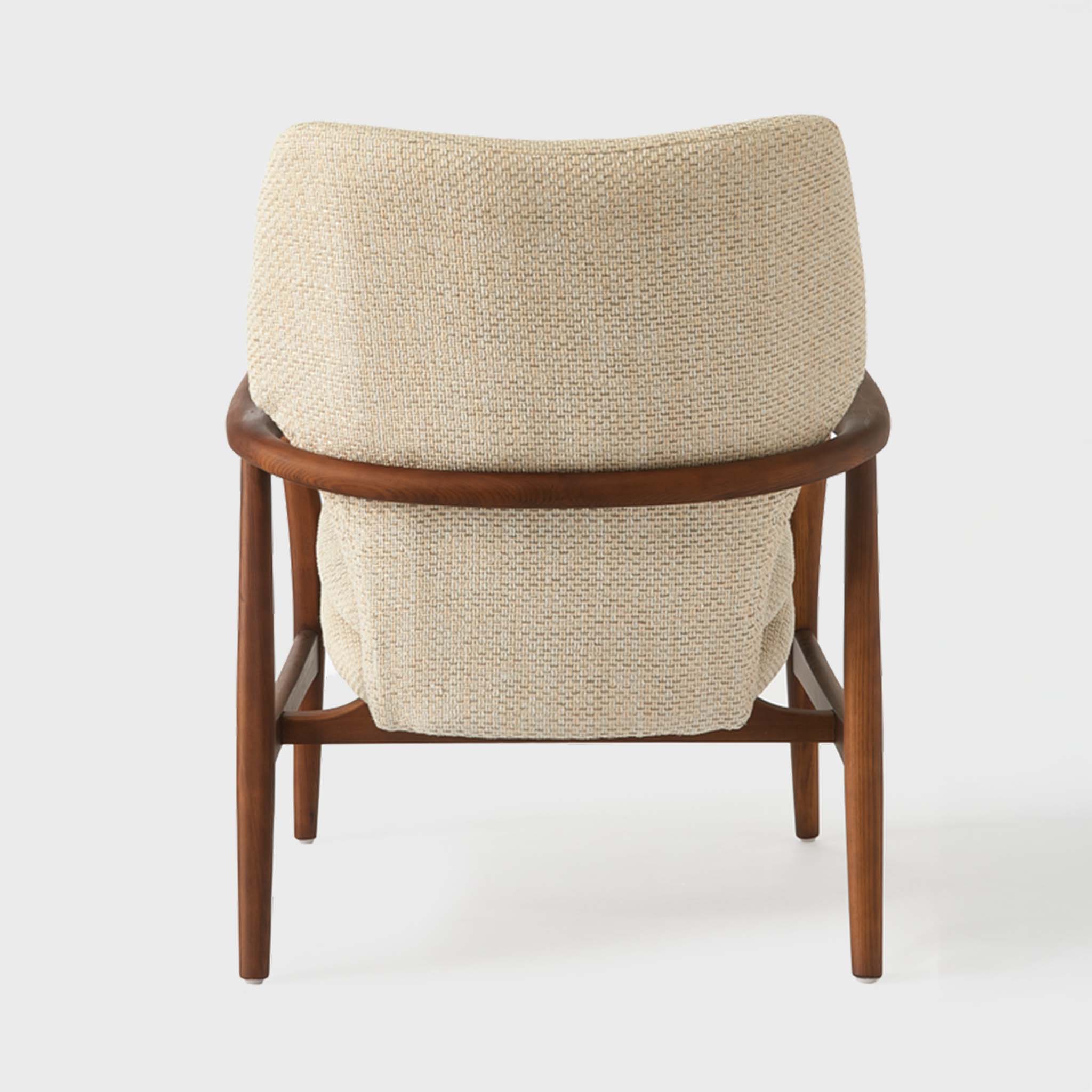 Peggy Lounge Chair, Color Beige