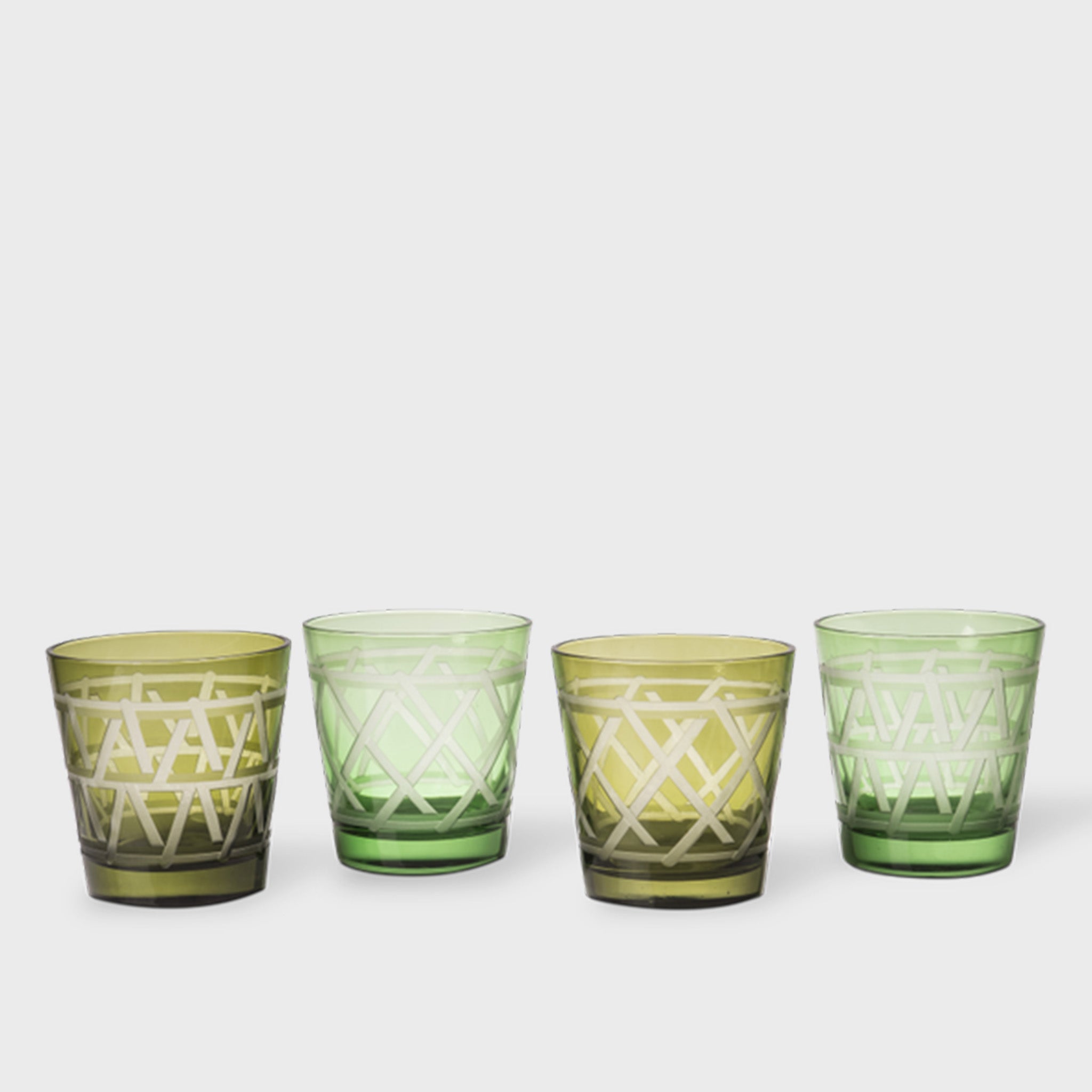 Tie Up Tumblers - Set of 4