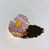Mini Daisy Lilac Hair Clip