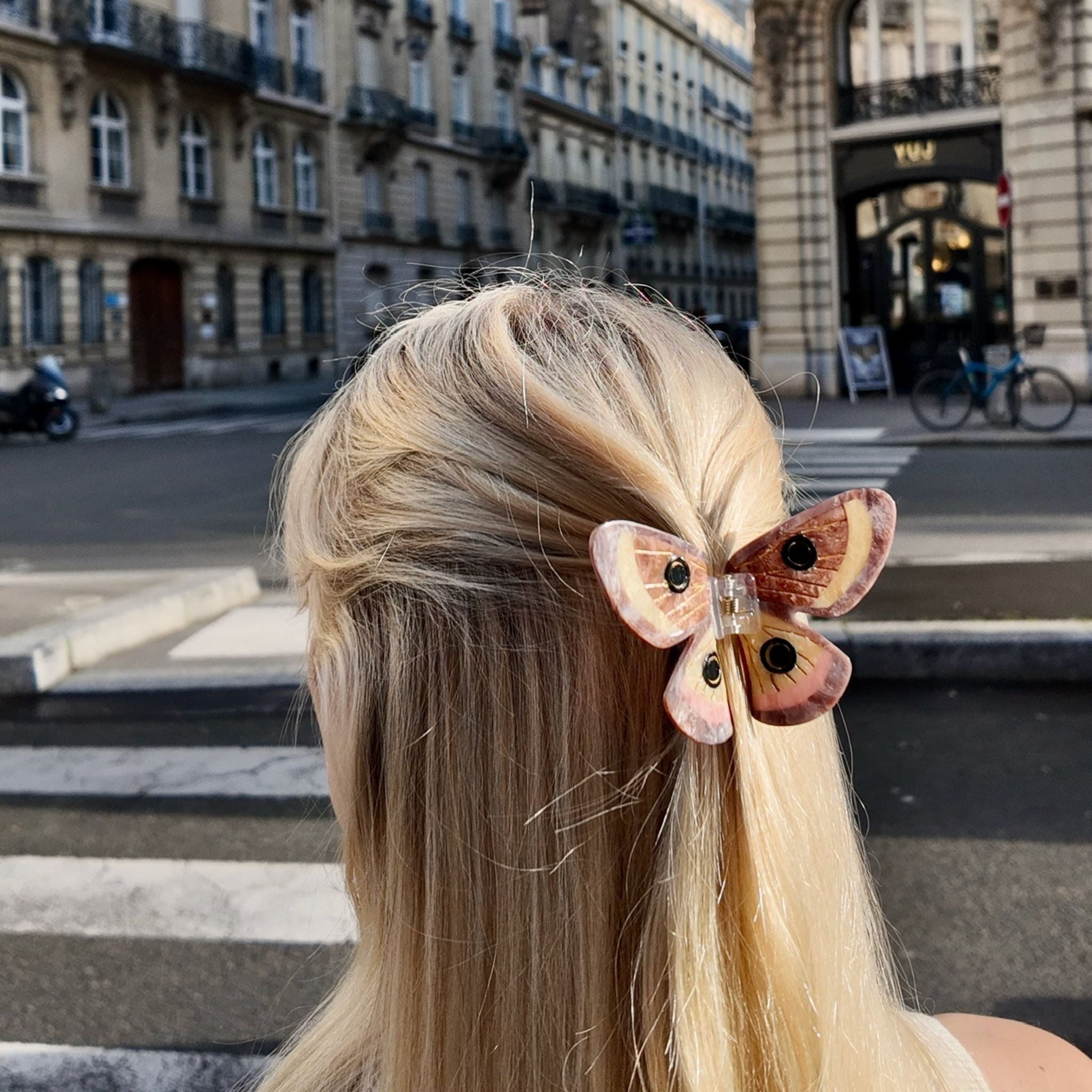 Emperor Silk Moth Claw Clip