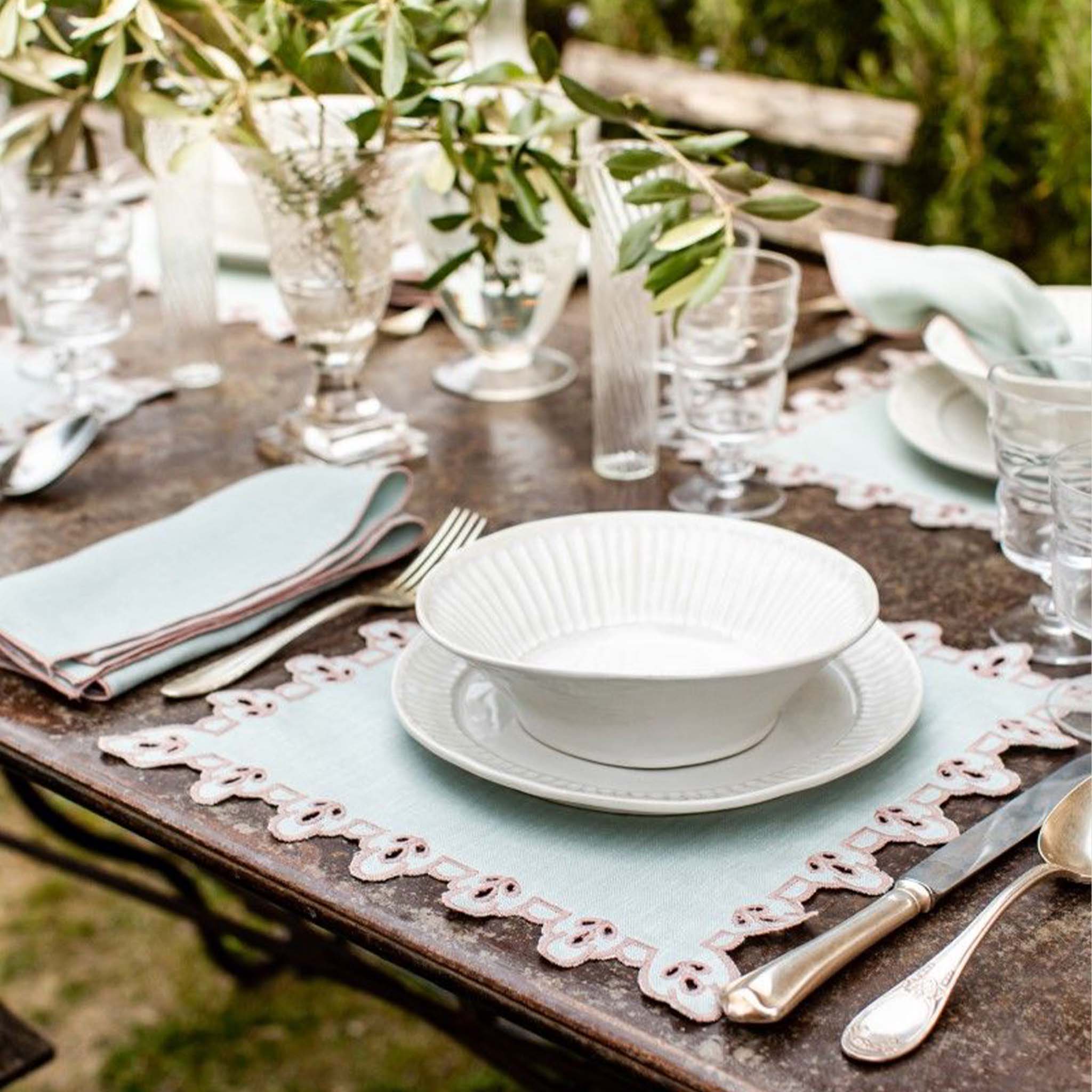 Amalfi Placemat  Light- pink