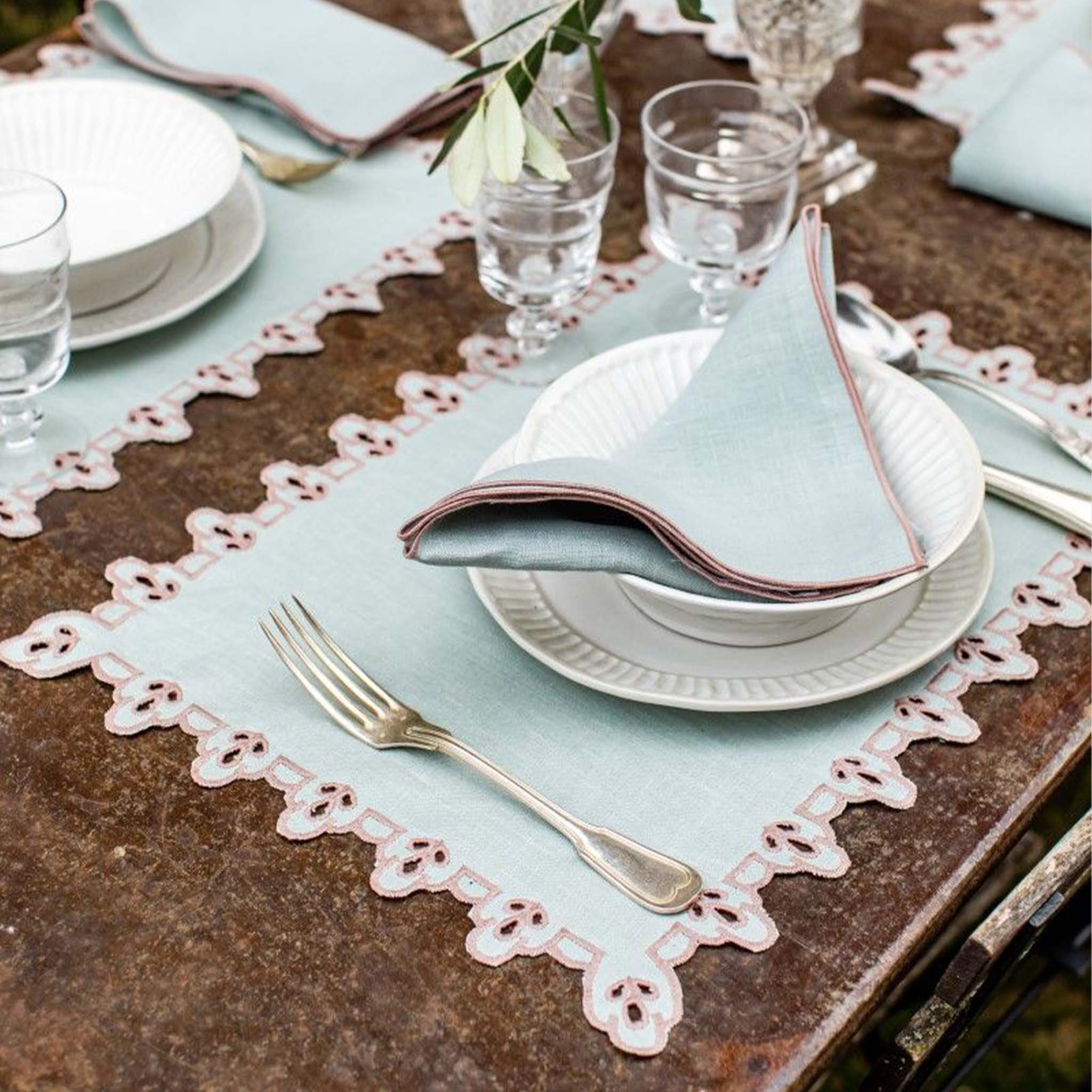 Amalfi Placemat  Light- pink