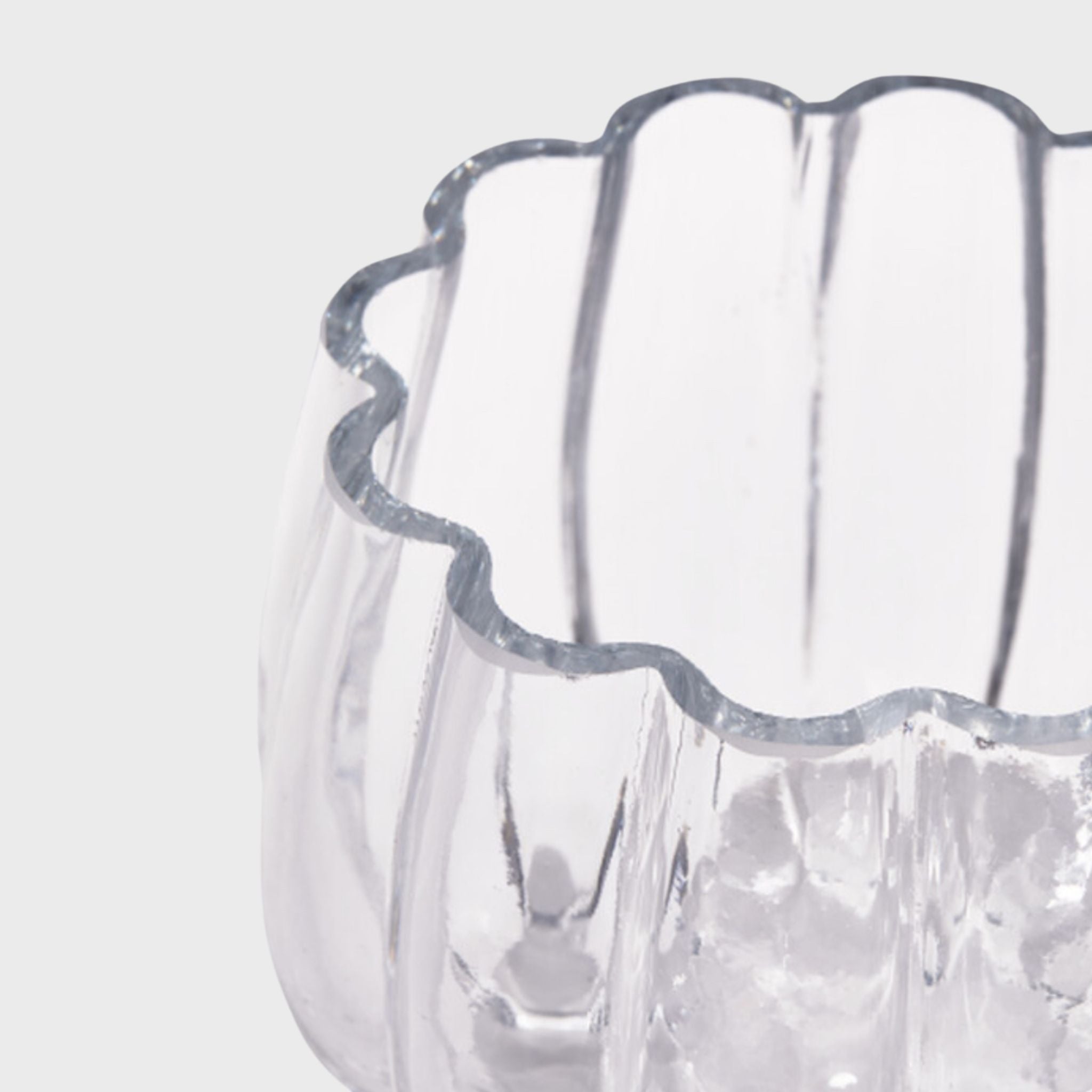 Melon Hurricane Candle Holder