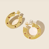 Granate Sfera Earrings