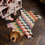 Square Bear Rug Small and Large
