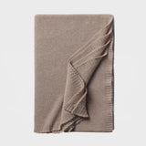 Biela Cashmere Throw Decke