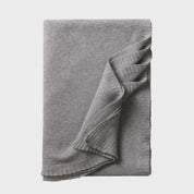 Biela Cashmere Throw Decke