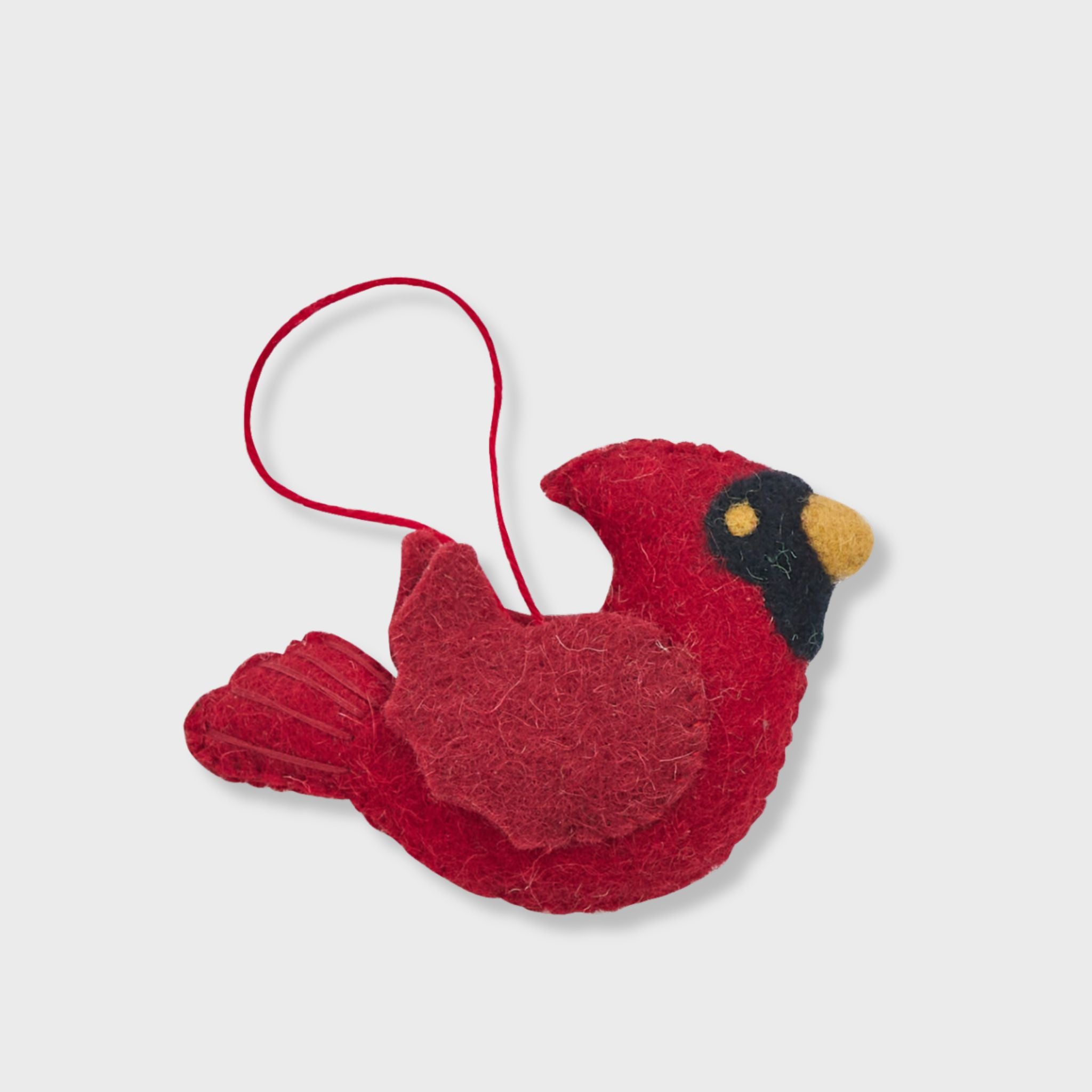 Cardinal Felt Ornament