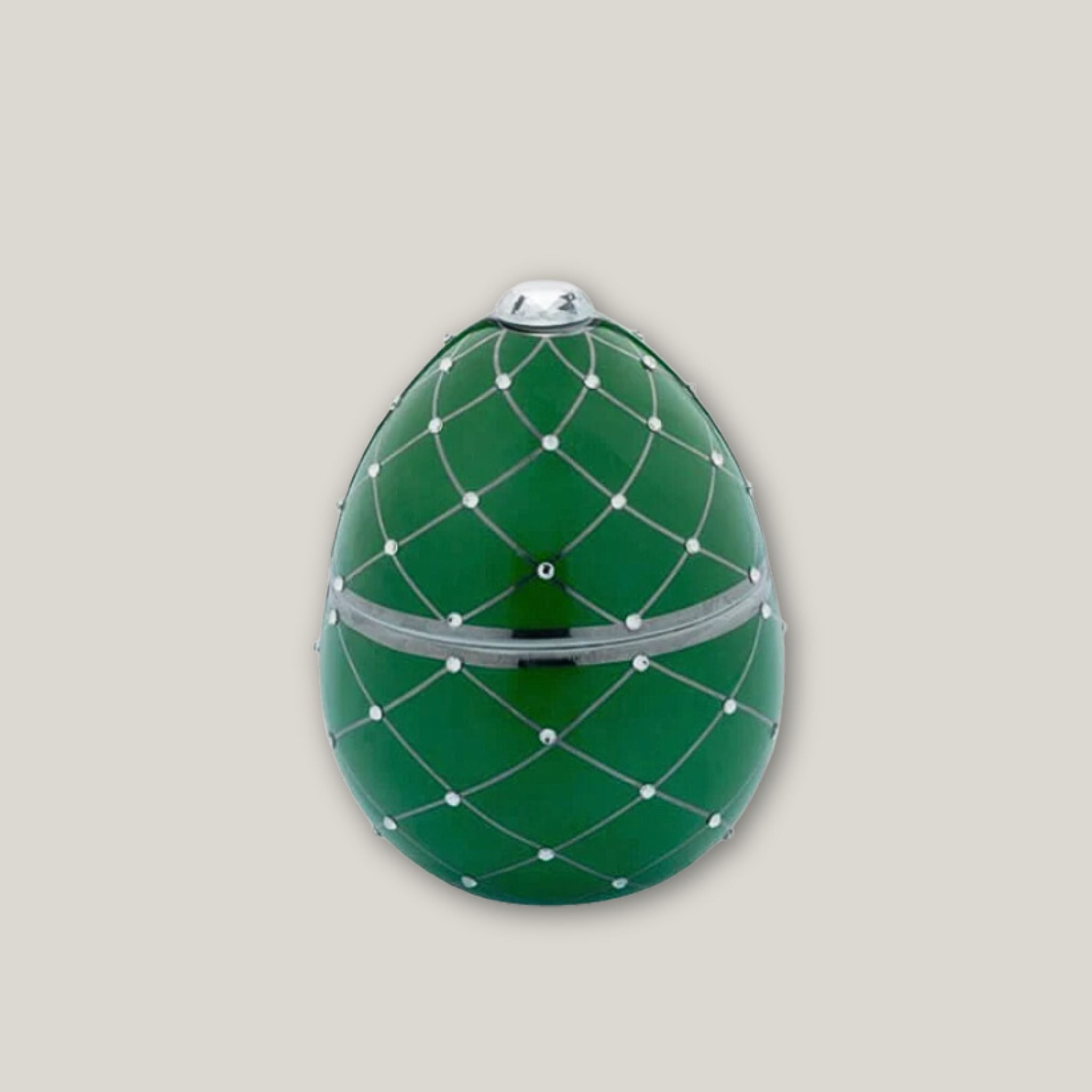 Ladenac Bois de Roussie candle, Silver Stripes Red, Green and Blue