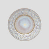 Cristal Nacar Salad Plate