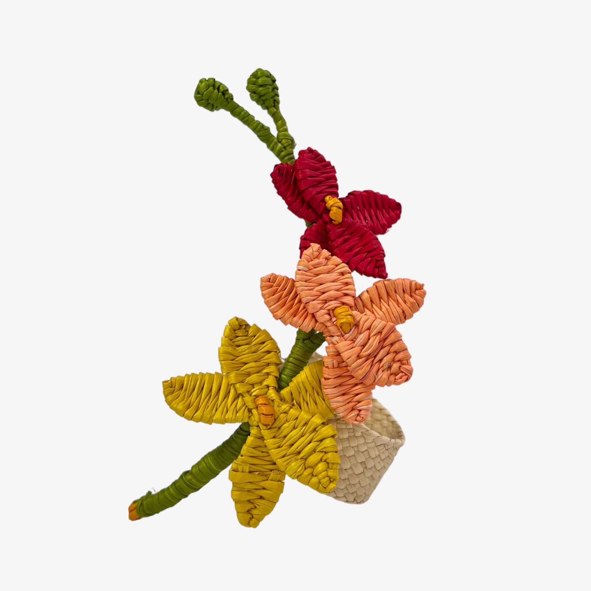 Orchid Flowers Napkin Ring