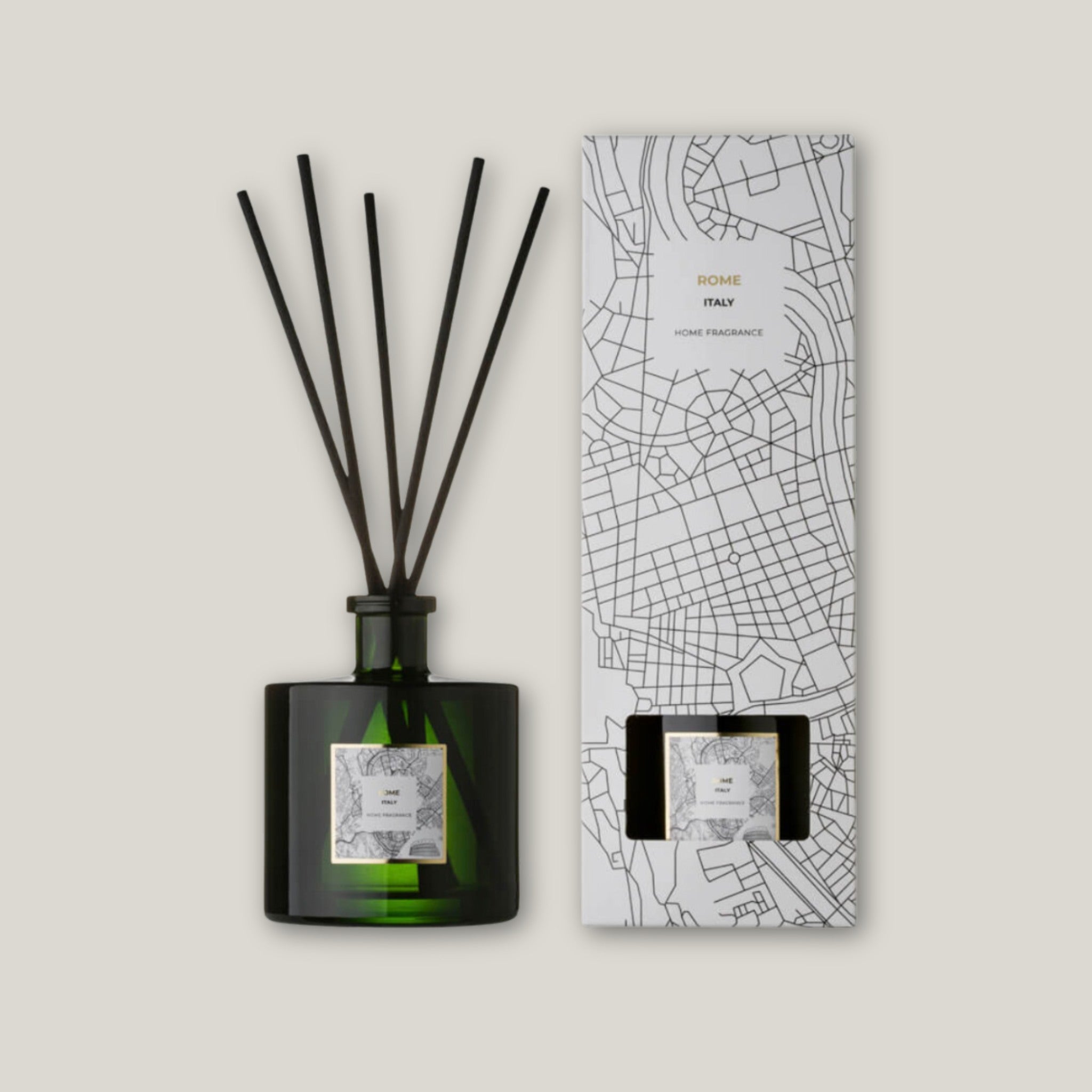 Apothecary Green cities, Rome, Reed Difuser 200 ml
