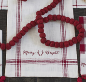 Wool Ball Garland