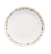 Nutcracker dinner plate-white