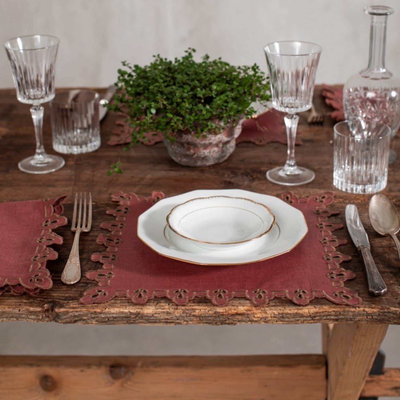Amalfi Placemat Rosso
