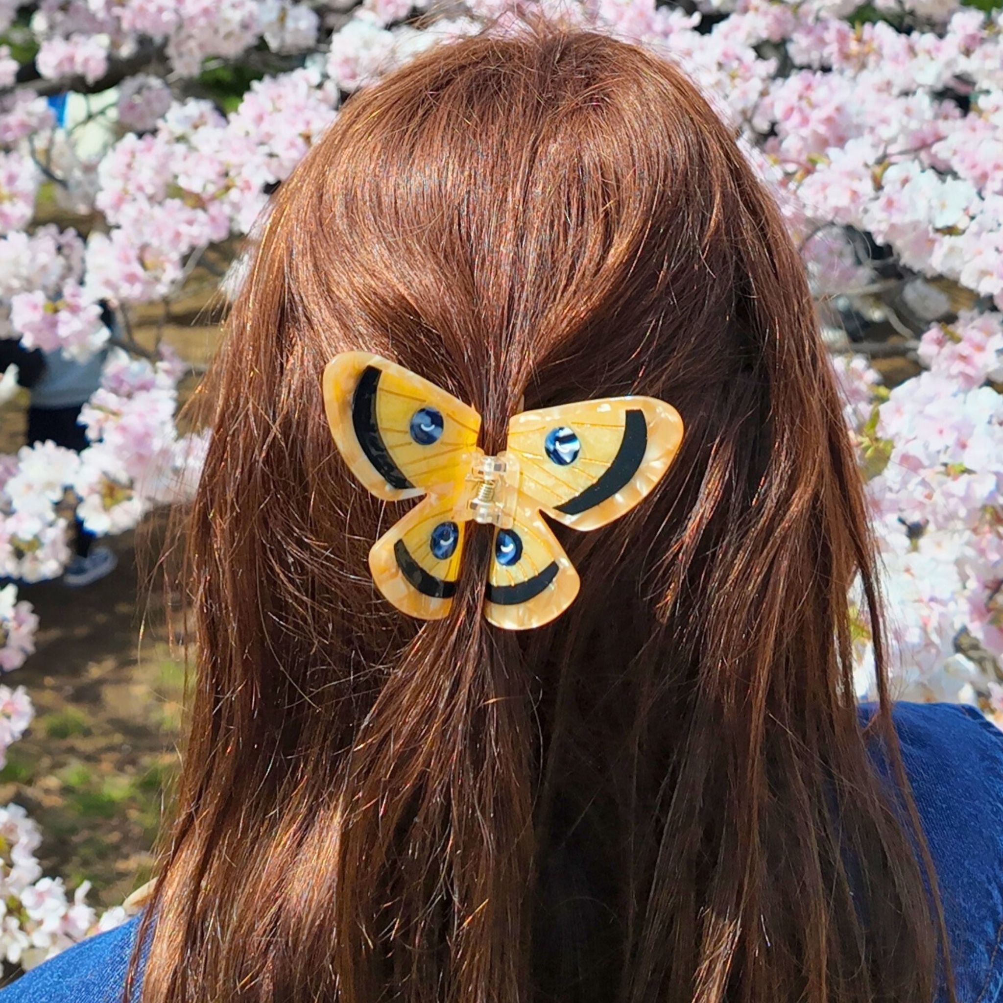 Emperor Silk Moth Claw Clip