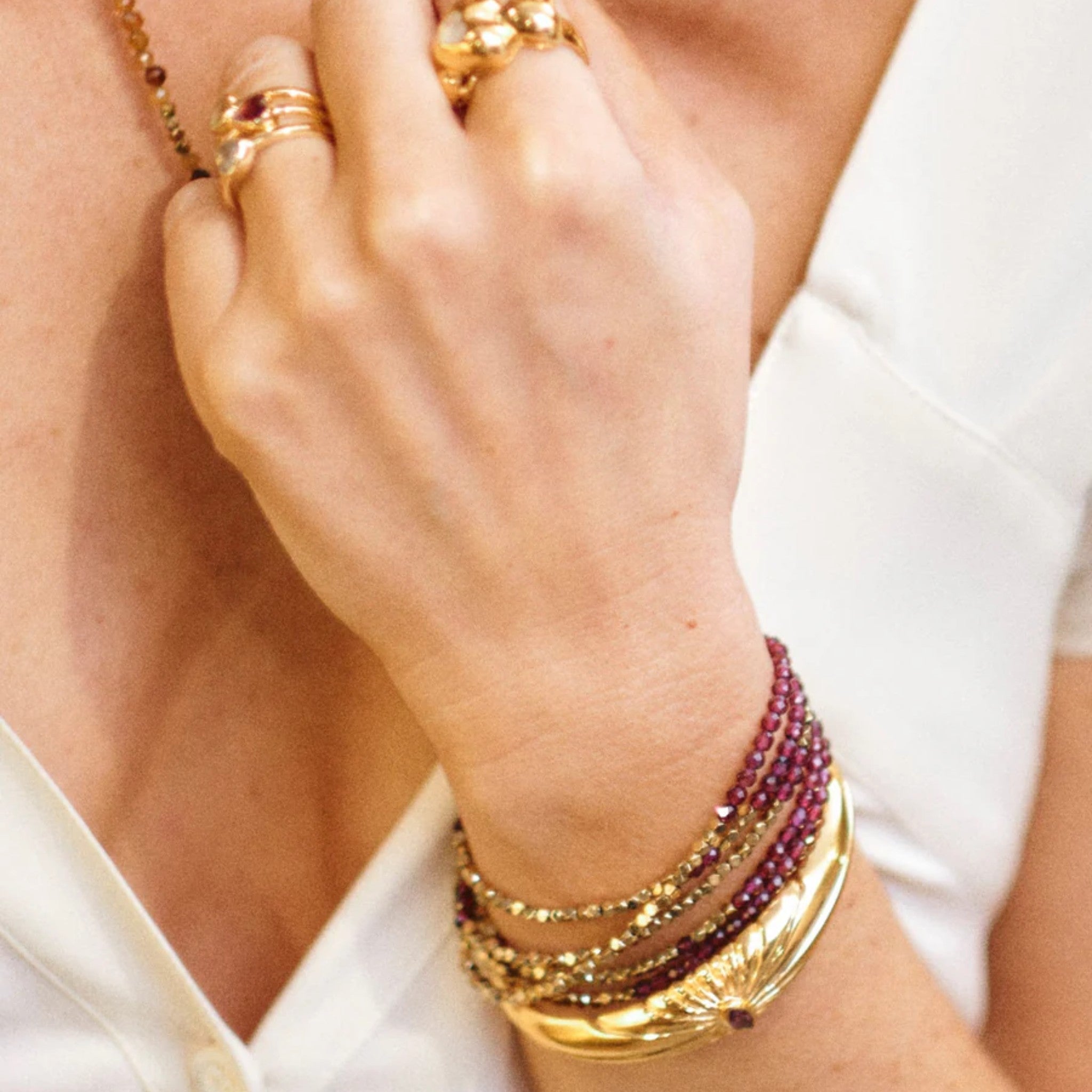 Pépite Necklace-Bracelet – 80 cm