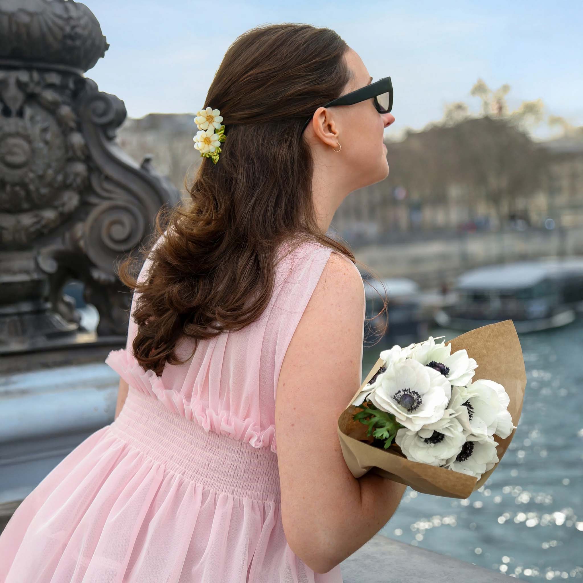Daisy Claw Hair Clip