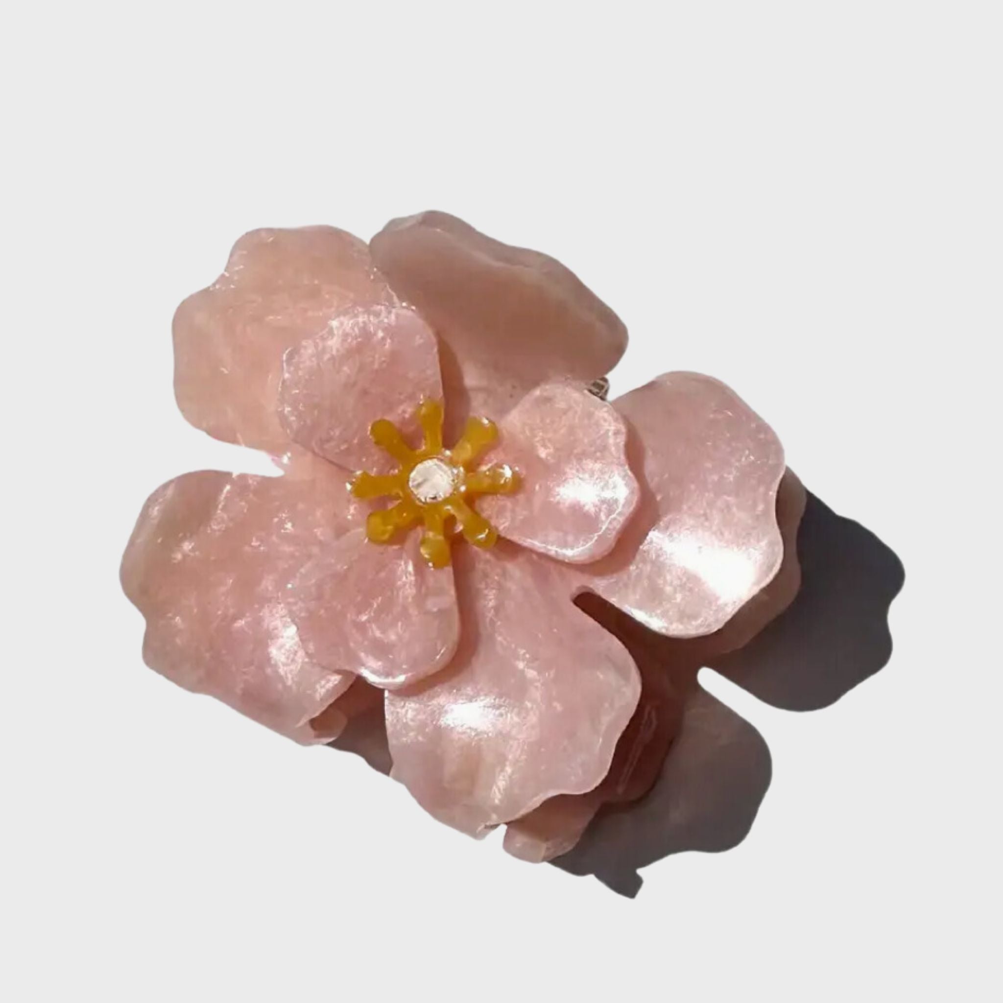 Origami Poppy Flower Hair Clip
