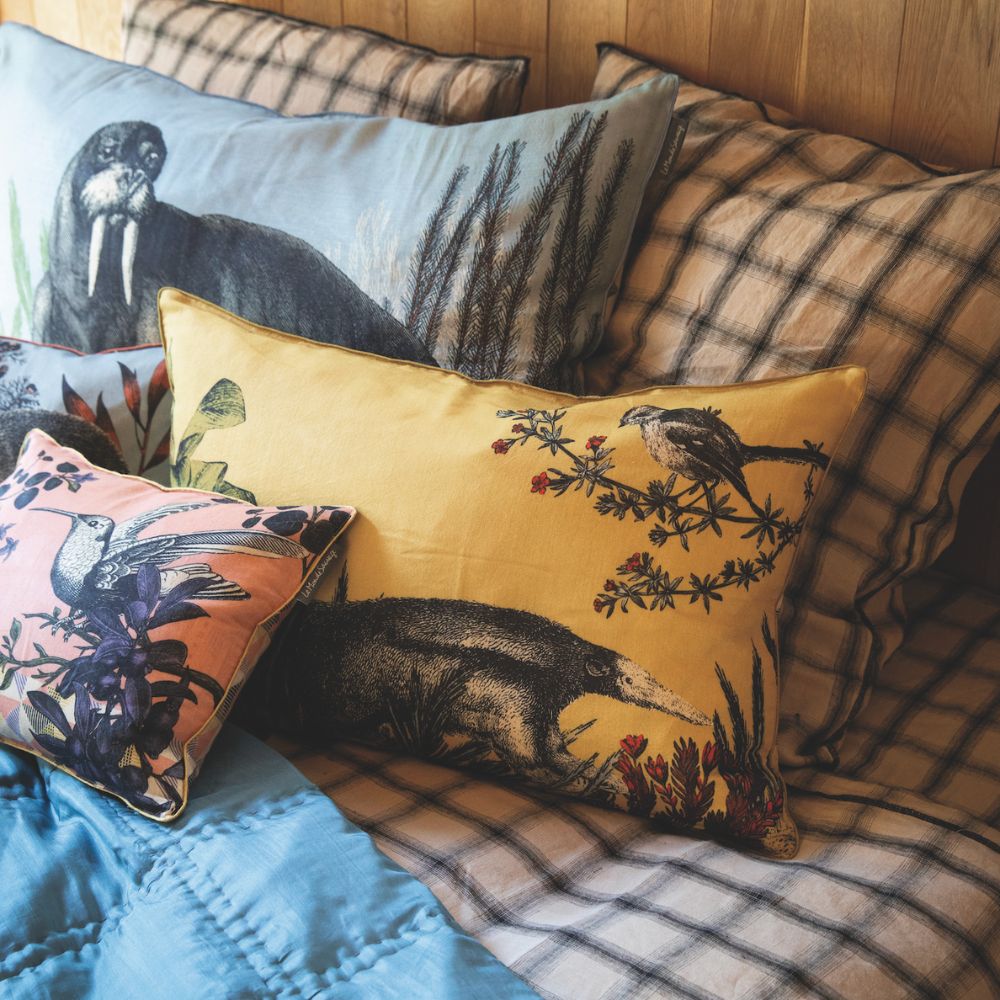 Small Hummigbird Pillow