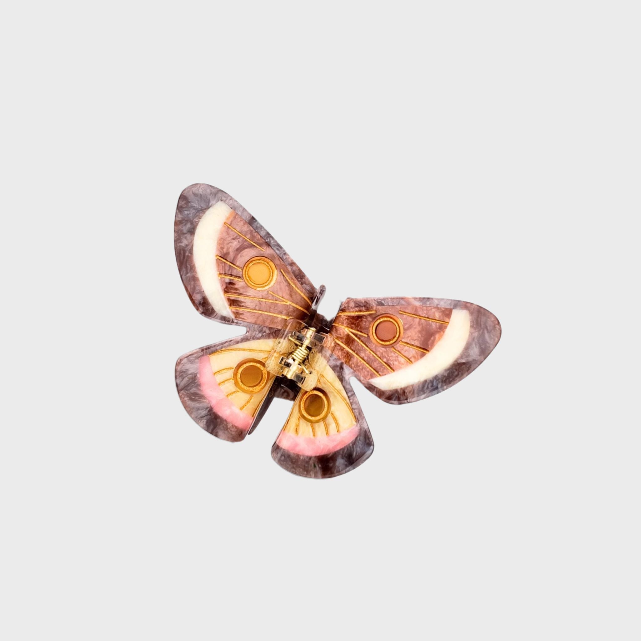 Emperor Silk Moth Claw Clip