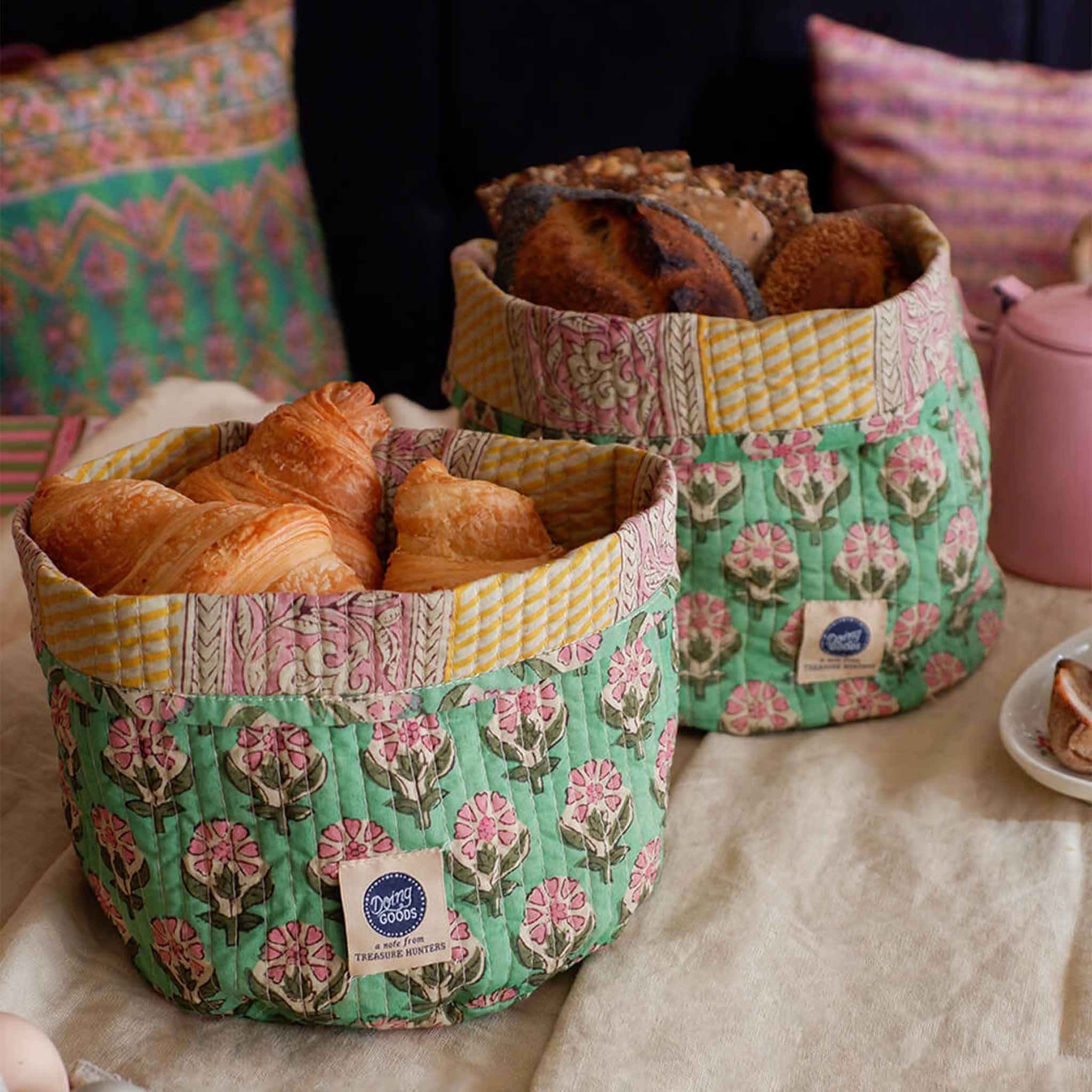 Fabric Basket Set of 2