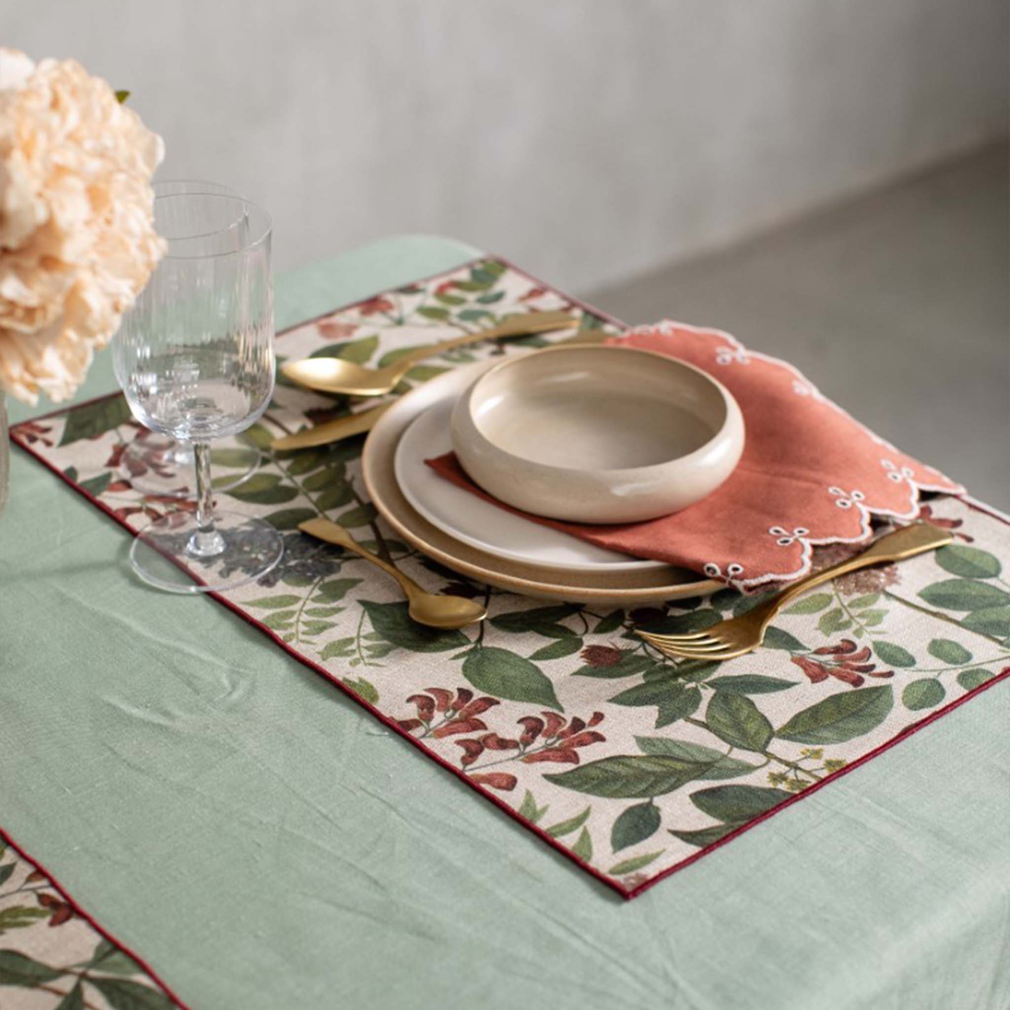 Filo Placemat Sotobosco Rugine