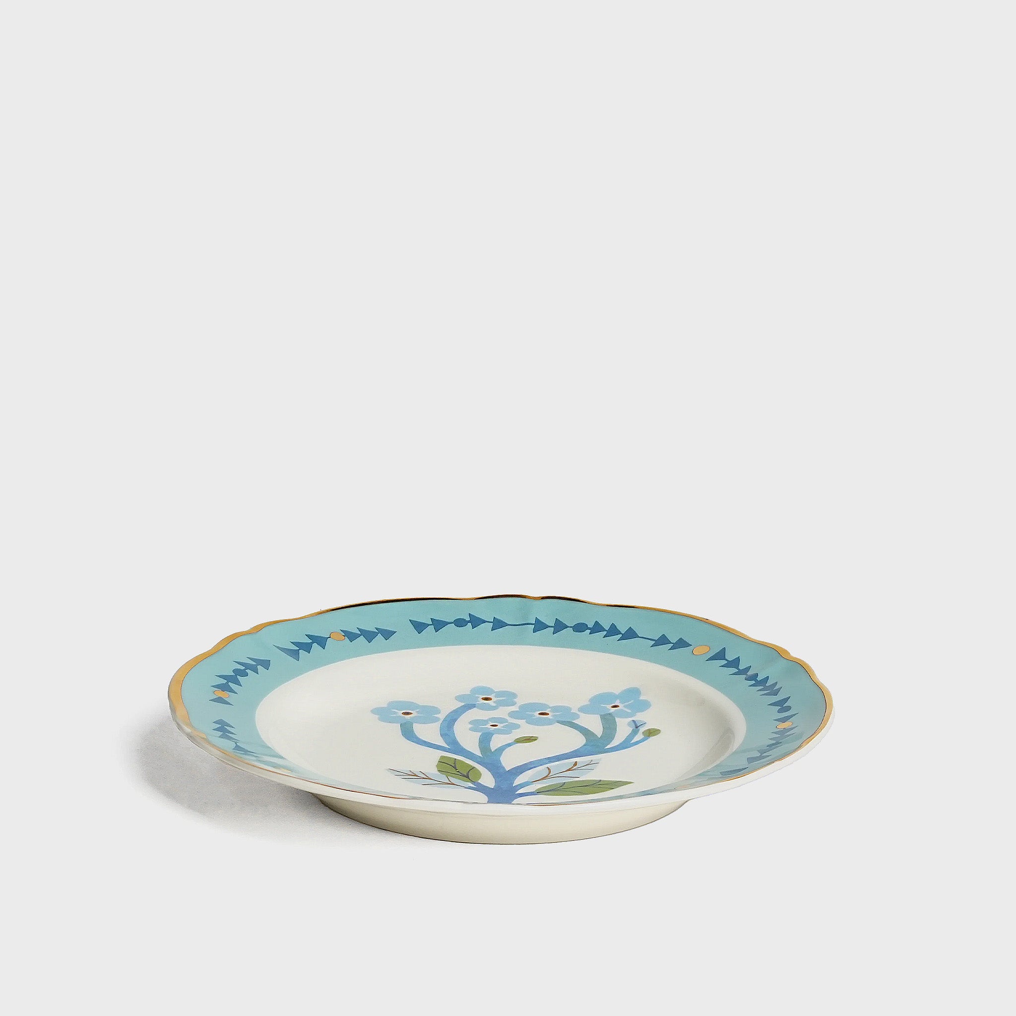 Fruit Plates Flowers 20,5 cm