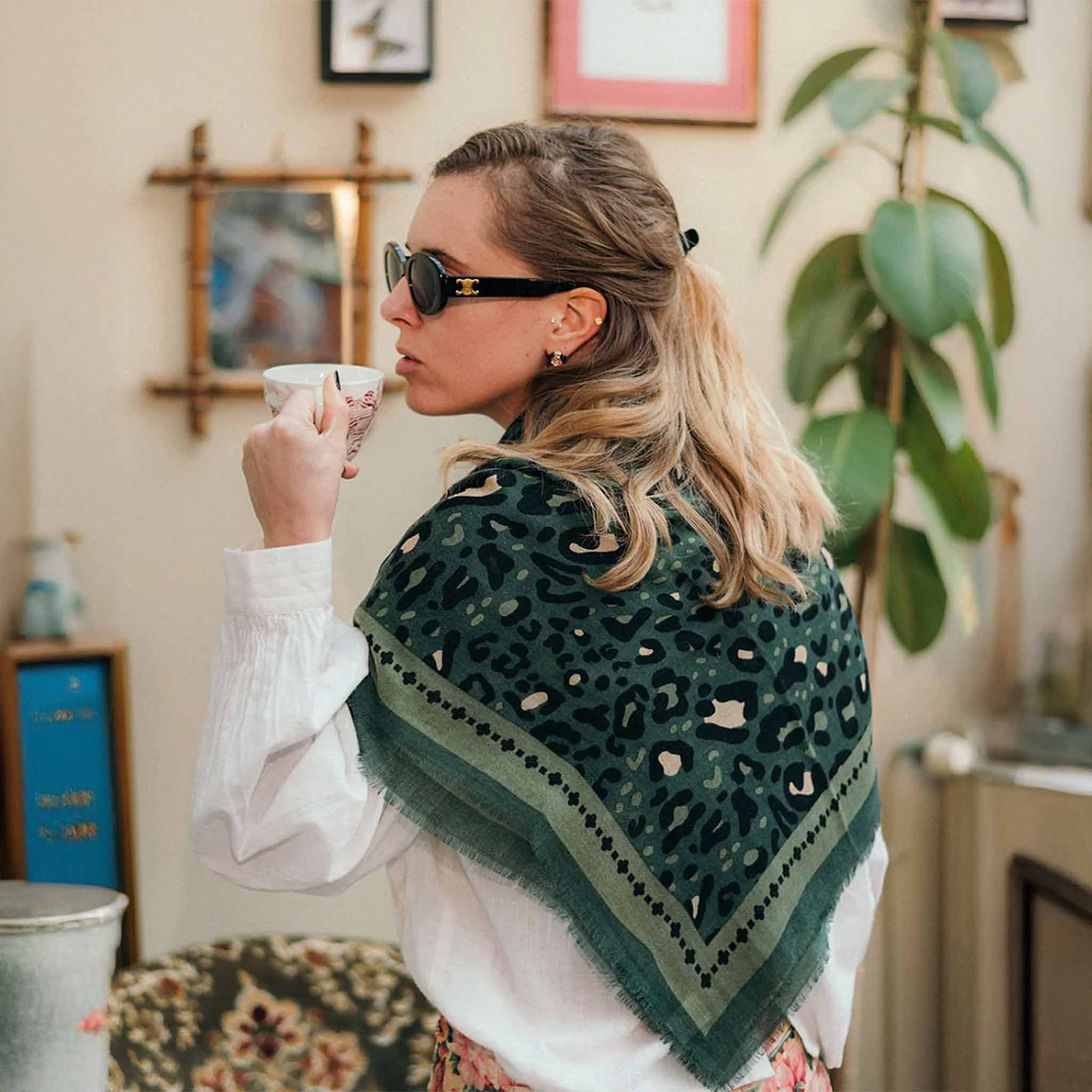 Leo Vert Foulard