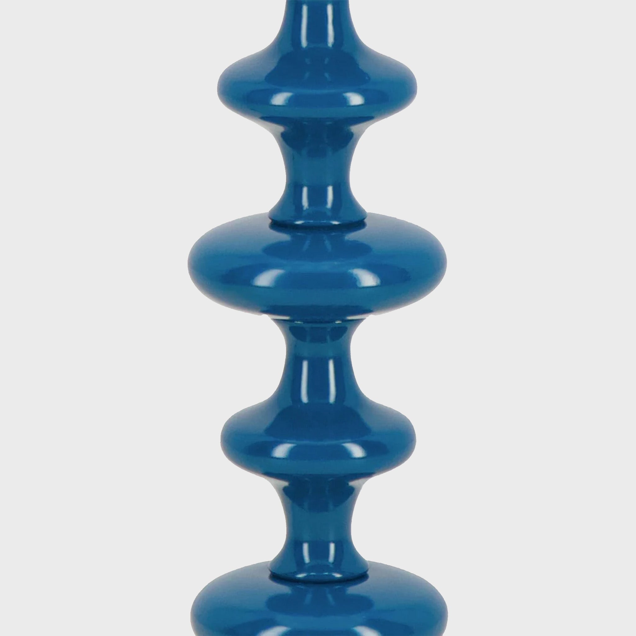 Freixo Blue Wood Lamp Base