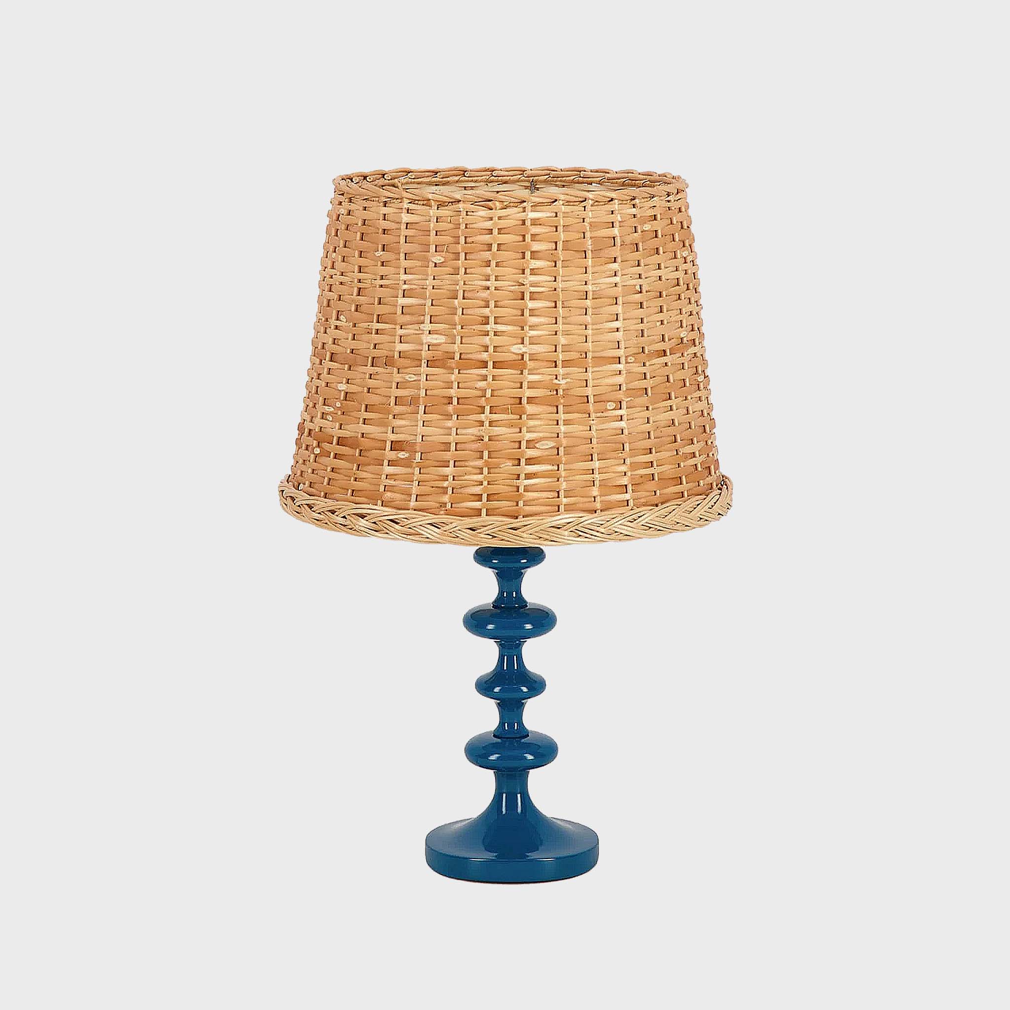 Freixo Blue Wood Lamp Base