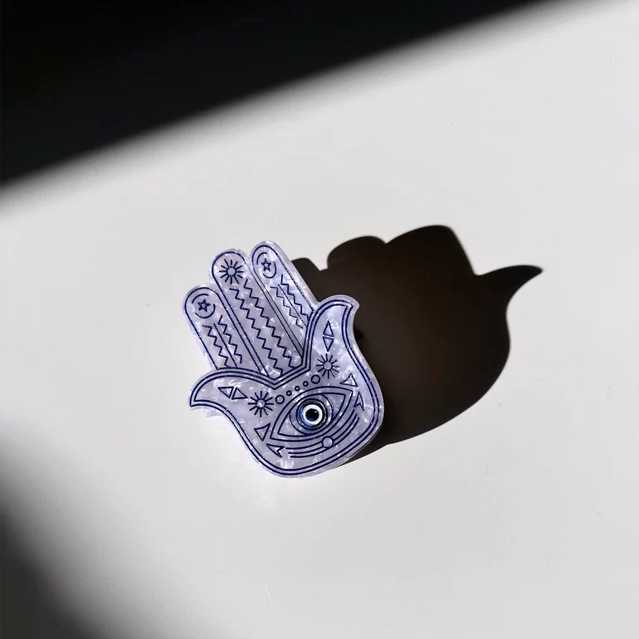 Hamsa Hand Claw Hair Clip
