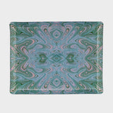 Ice Blue Strata Acrylic Tray