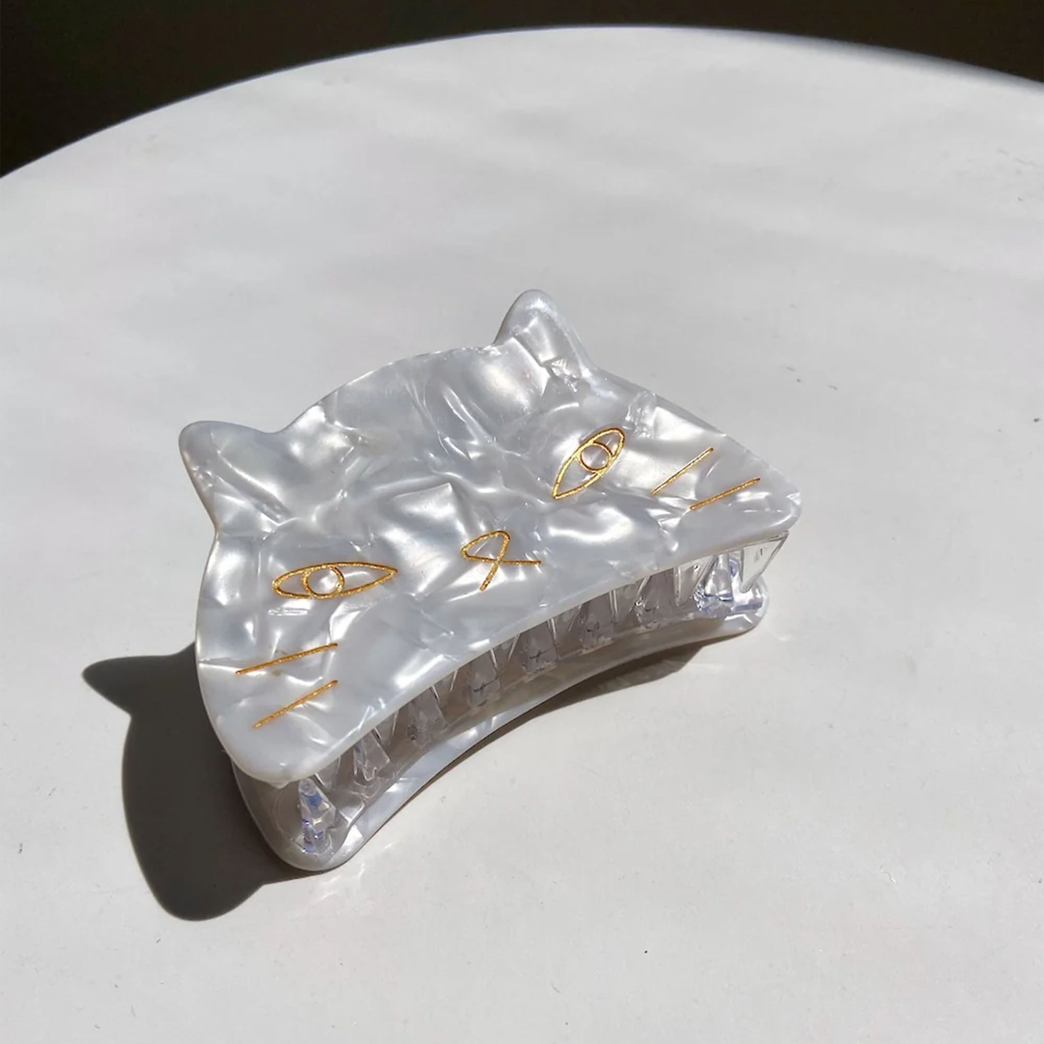 Big Kitty Cat Hair Clip