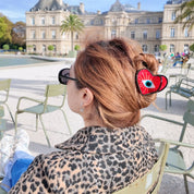 Lucky Eye Heart Hair Claw