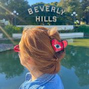 Lucky Eye Heart Hair Claw