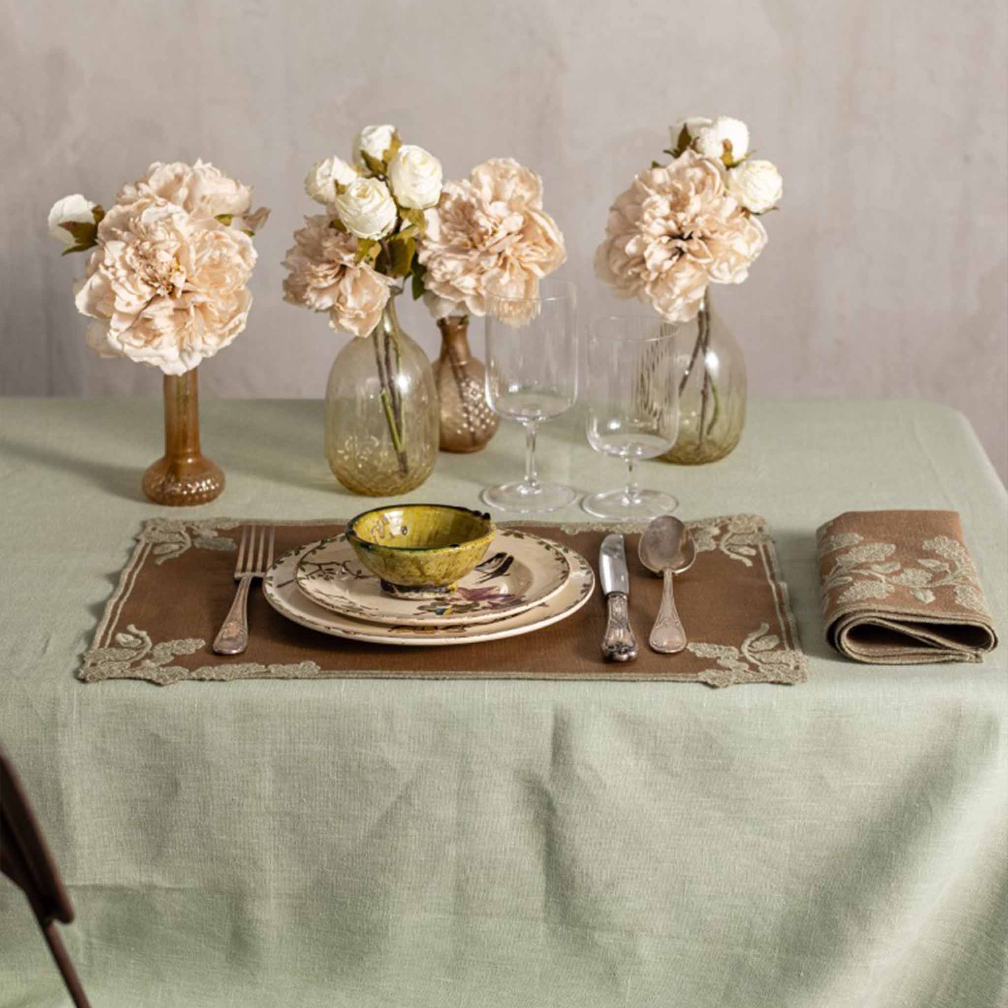 Quercia Placemat Noce-Salvia