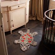Floral Tiger Rug - Small