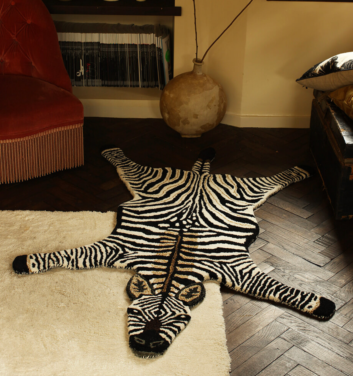 Rug Zebra Large