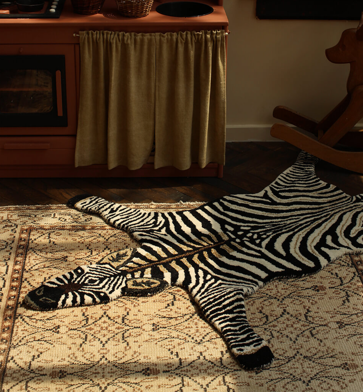 Rug Zebra Large