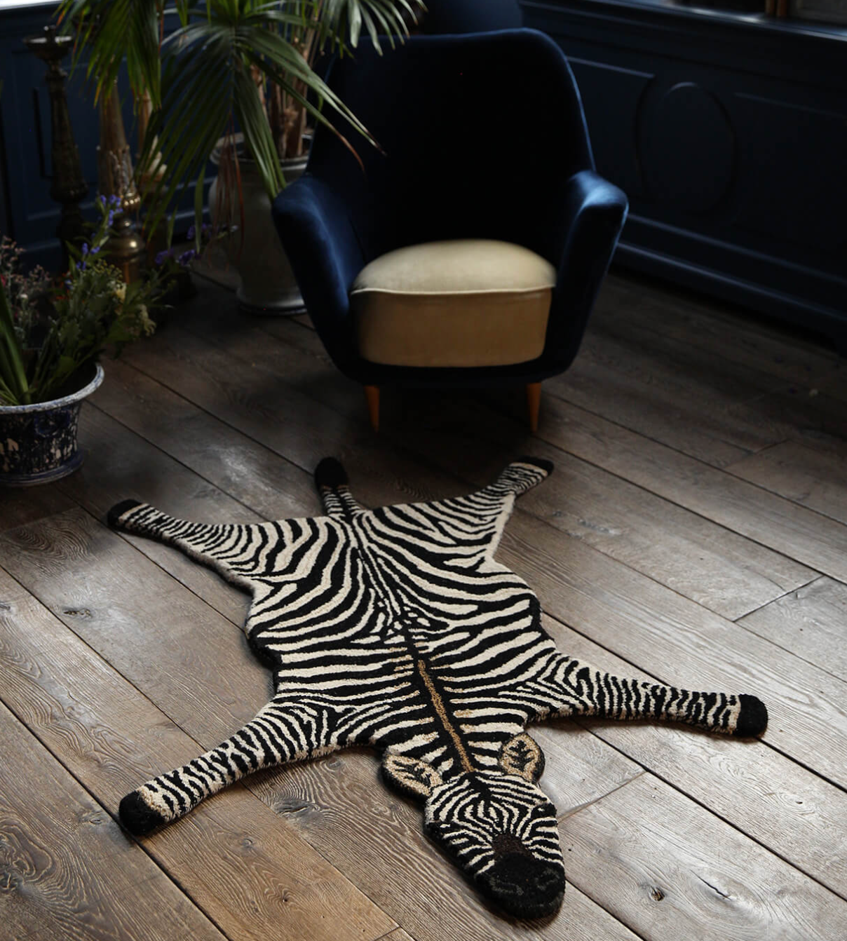 Rug Zebra Large