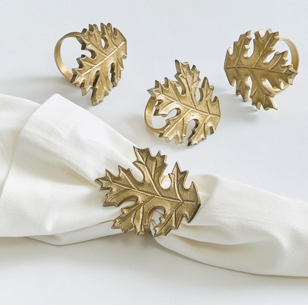 Oak Leaf Napkin Ring