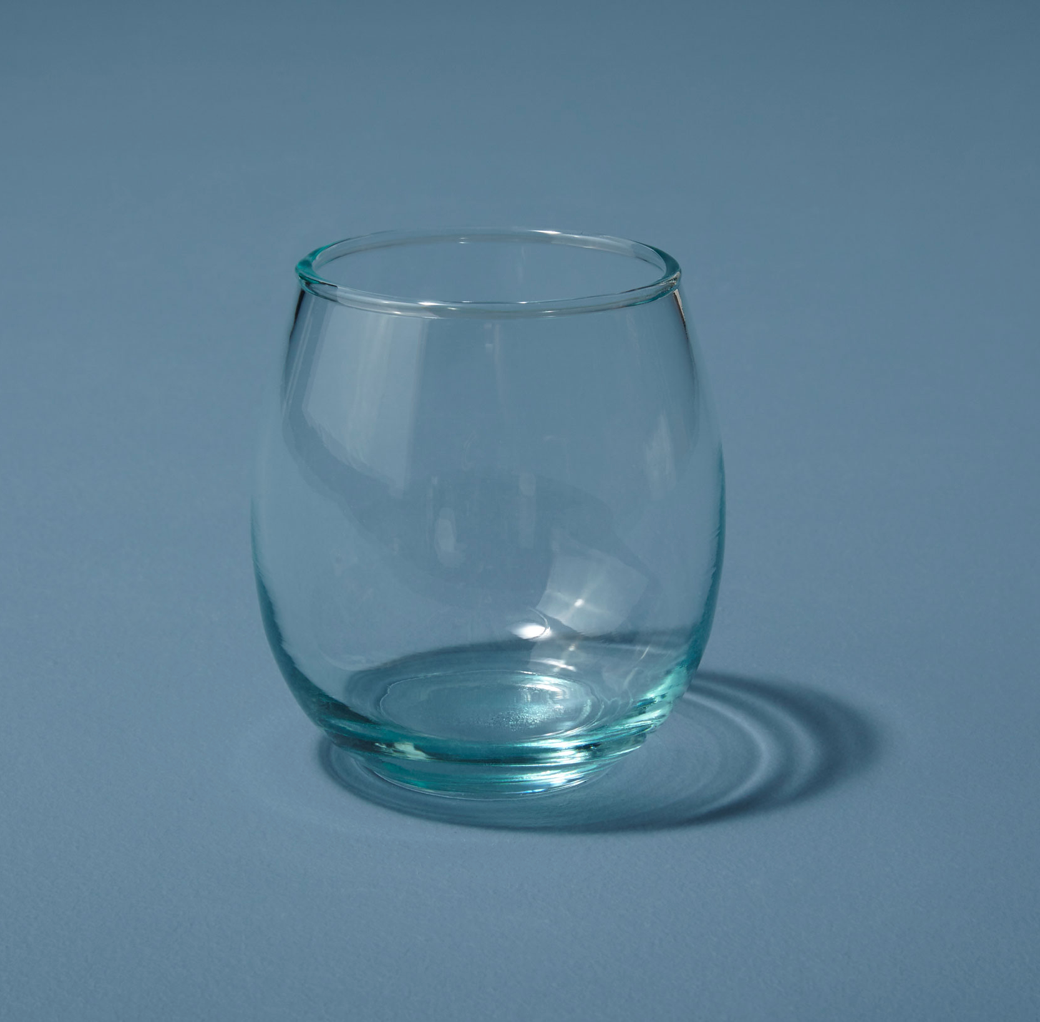 Glassware wine glasses.