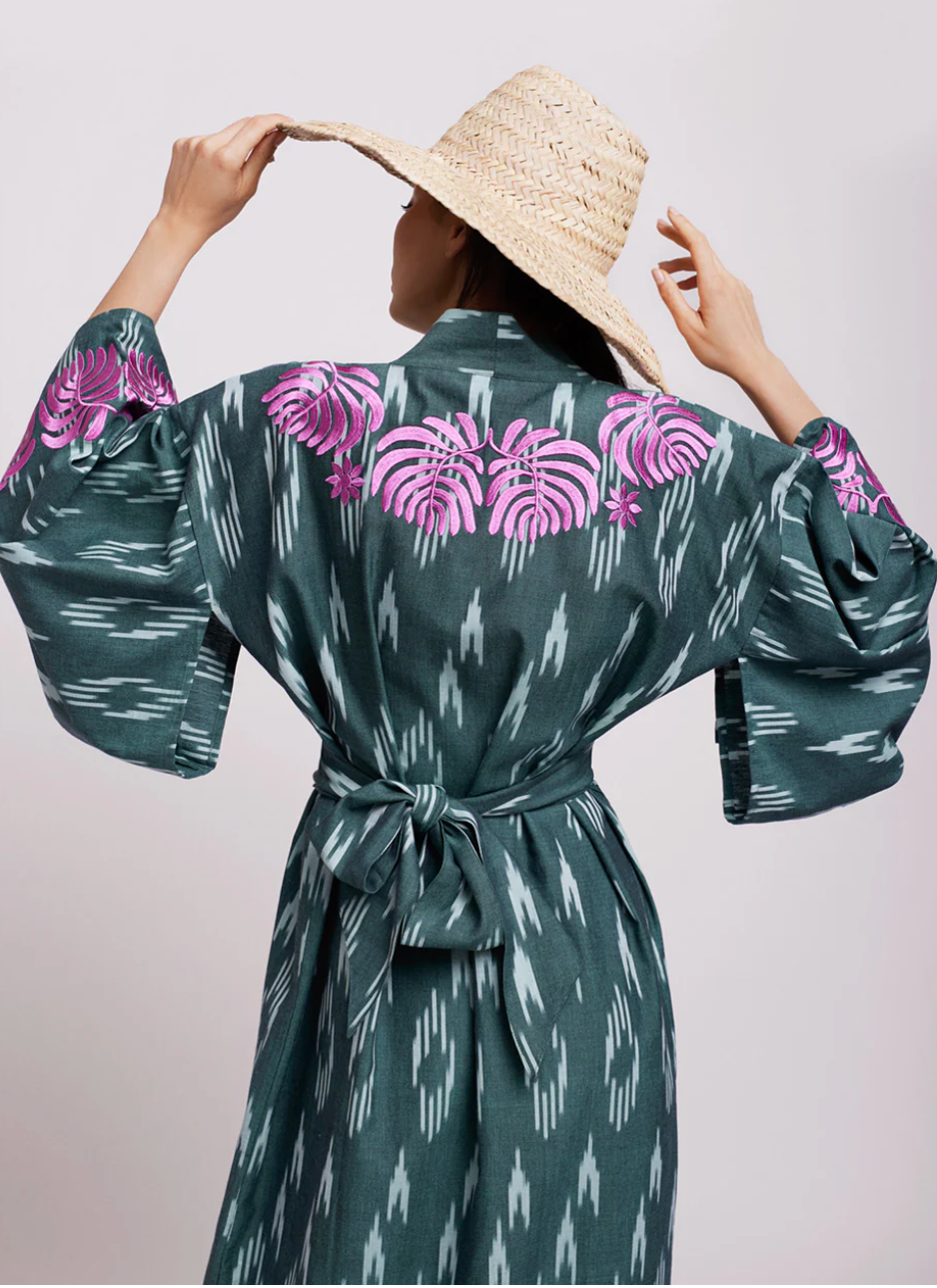 Jaisal Green Kimono