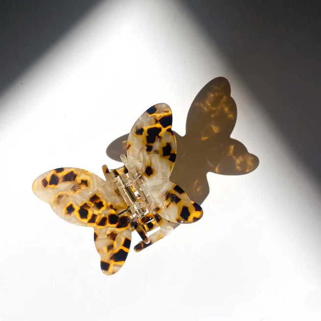 Autumn Butterfly Hair Clip Claw