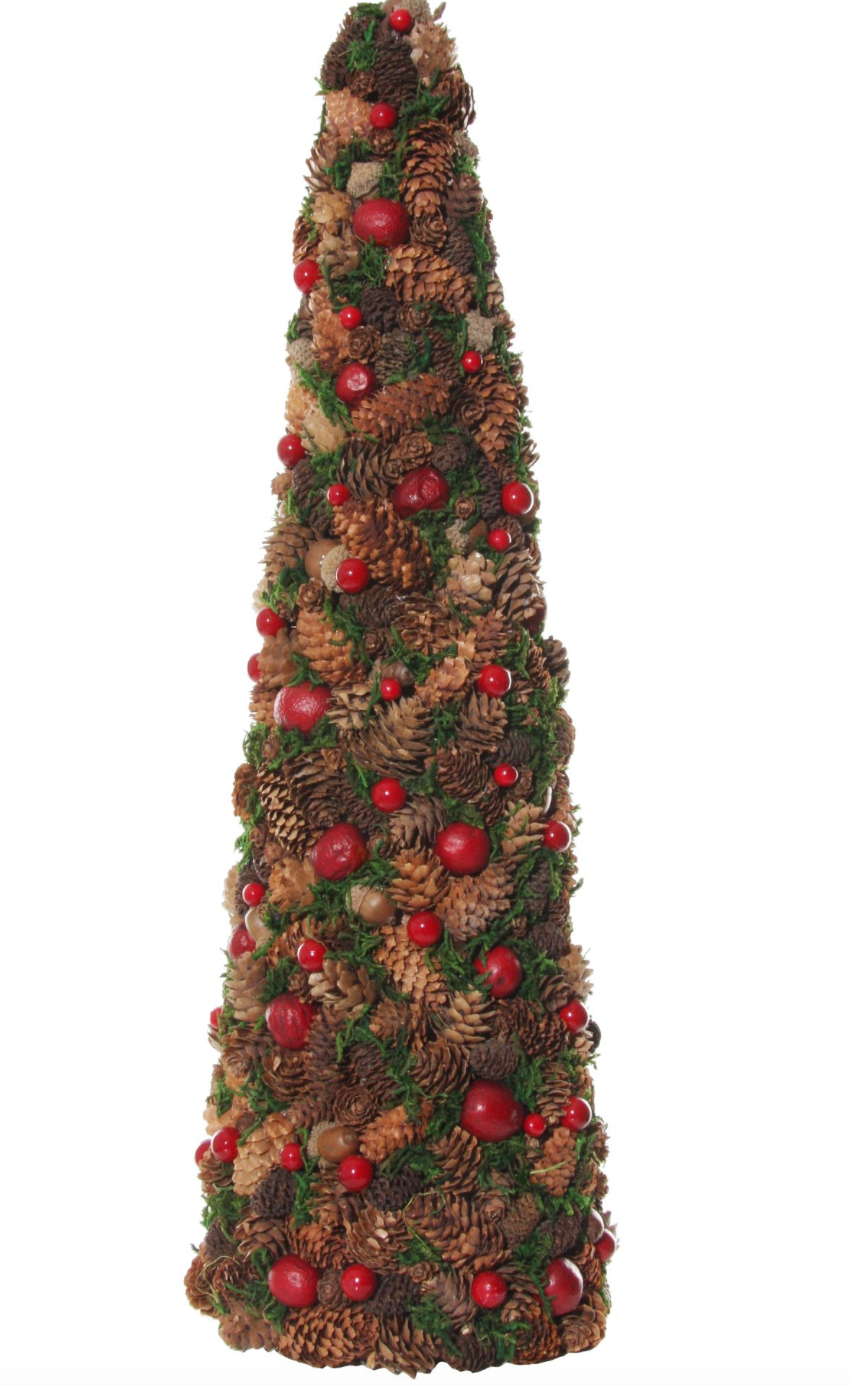 Mixed cone red berry tree 57 cm