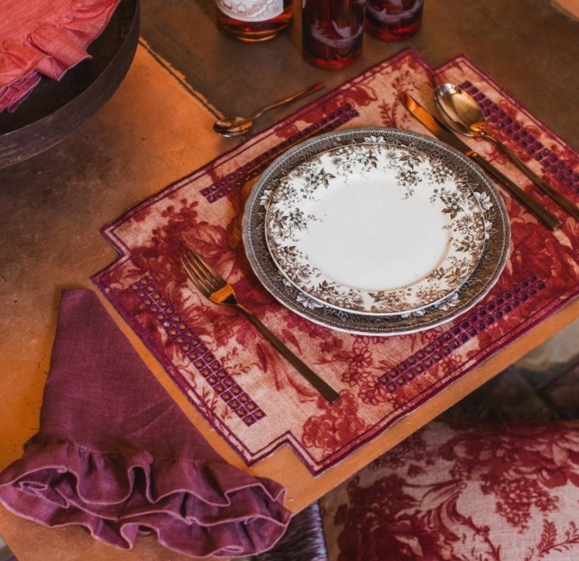 Placemat Erica Rita Rugine