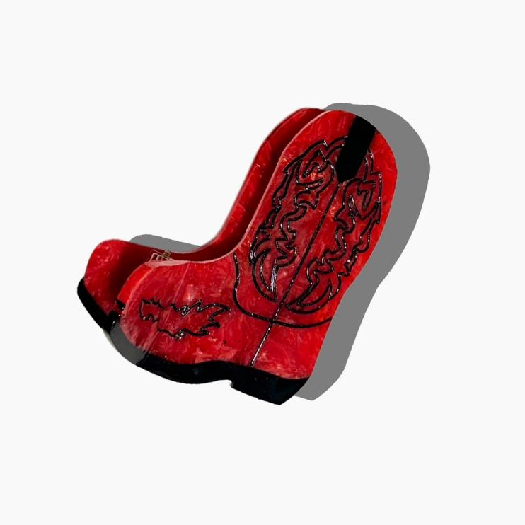 Cowboy Boot Hair clip