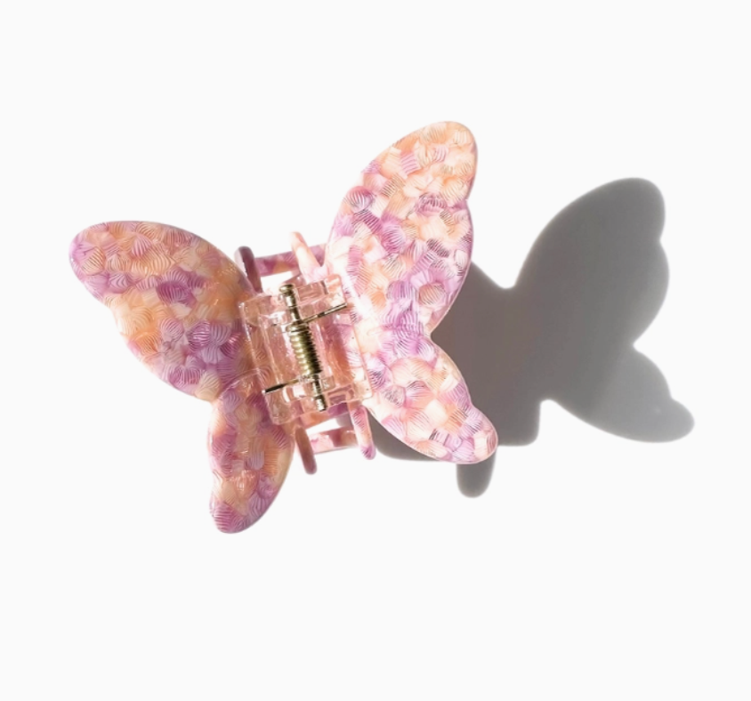 Autumn Butterfly Hair Clip Claw